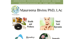 Desktop Screenshot of maureenabivinsacupuncture.com